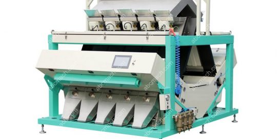 color sorting machine for grain processing