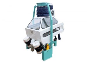 gravity grading stoner for grain processing
