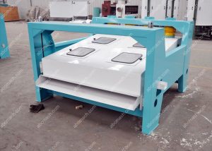 rotary screen machine for grain processing preatment