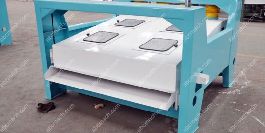 rotary screen machine for grain processing preatment