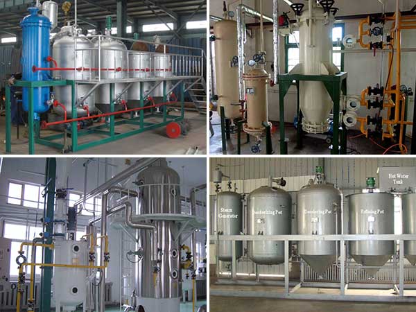 workshop of oil refining plant