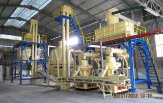 complete pellet production